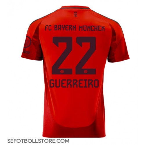 Bayern Munich Raphael Guerreiro #22 Replika Hemmatröja 2024-25 Kortärmad